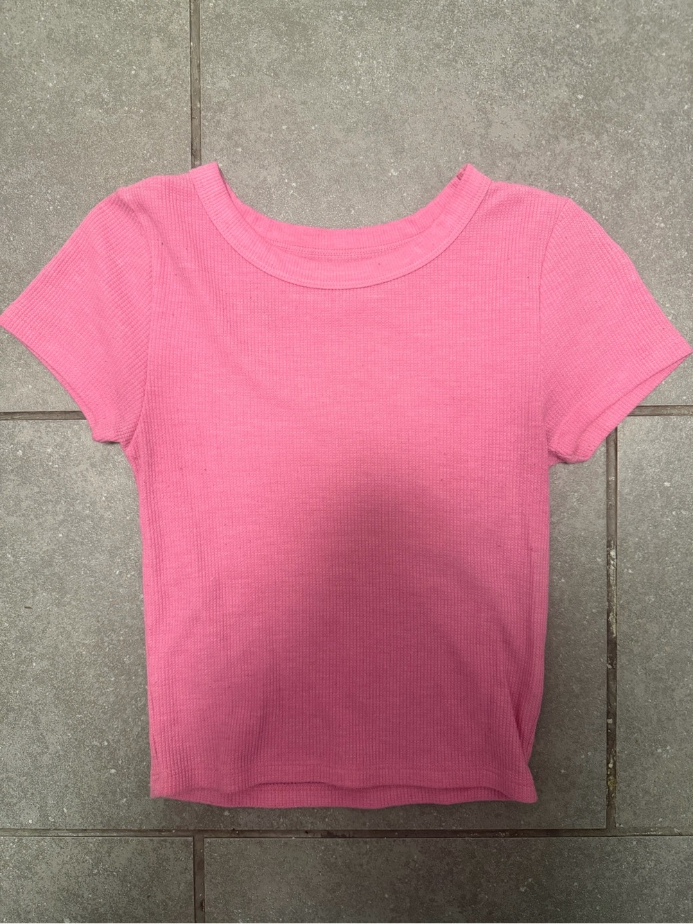 American Eagle Waffle Baby Tee